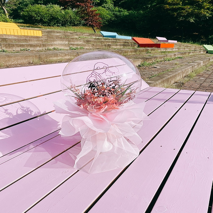 장미 &amp; 라벤더 꽃풍선