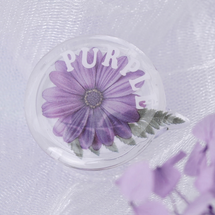 보라빛꽃 그립톡